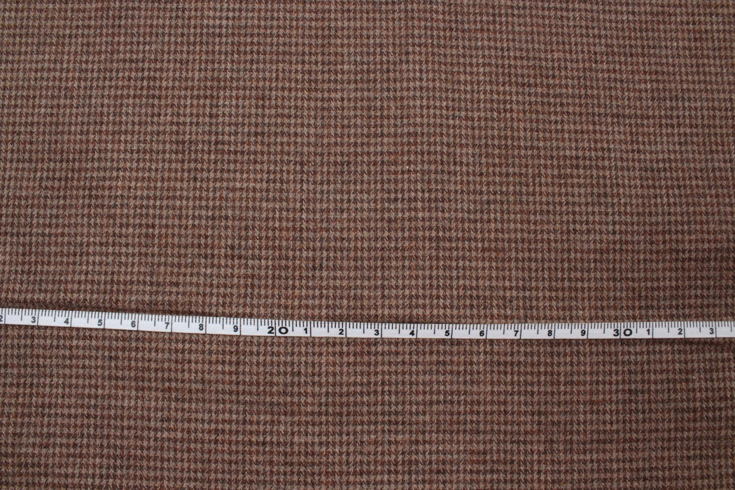 Cotton Flannel for Shirts - Houndstooth and Windowpane Checks-Fabric-FabricSight