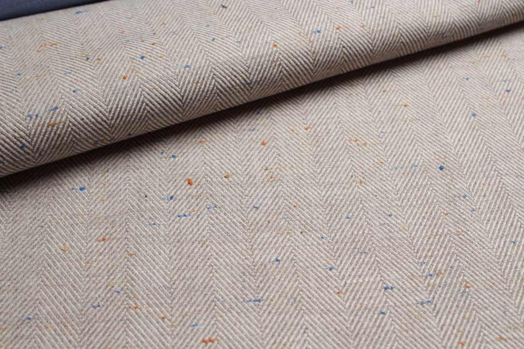 Cotton Herringbone Shirting – Botonato Weave – 4 Colors-Fabric-FabricSight