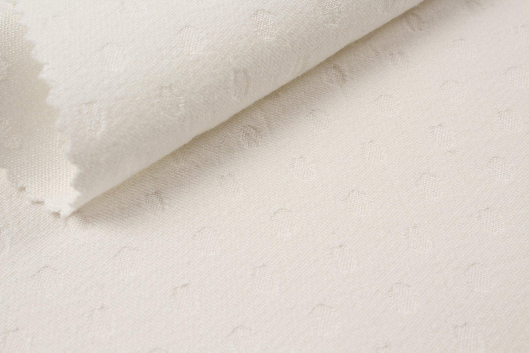 Cotton Jacquard - Circles Pattern-Fabric-FabricSight