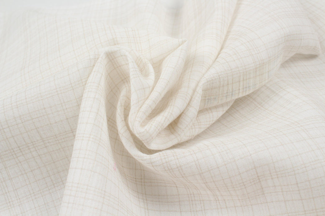 Cotton Light Muslin - Checks Print-Fabric-FabricSight