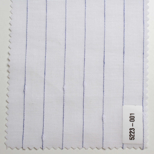 Cotton Linen Barré Dobby Stripe – European Flax – Yarn Dyed-Fabric-FabricSight
