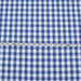 Cotton Linen Fabric for Summer - Vichy Checks and Stripes (Blue)-Fabric-FabricSight