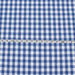 Cotton Linen Fabric for Summer - Vichy Checks and Stripes (Blue)-Fabric-FabricSight