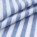 Cotton Linen Fabric for Summer - Vichy Checks and Stripes (Blue)-Fabric-FabricSight