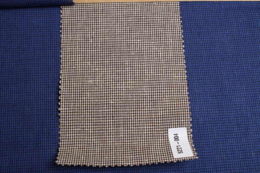 Cotton Linen Micro Houndstooth – Yarn Dyed-Fabric-FabricSight