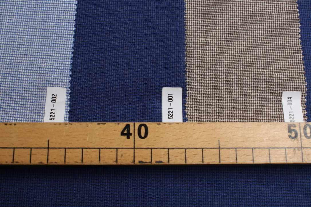 Cotton Linen Micro Houndstooth – Yarn Dyed-Fabric-FabricSight