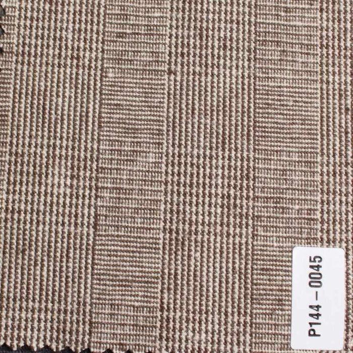 Cotton Linen Structured Prince of Wales Fabric – European Flax® – 5 Colors-Fabric-FabricSight