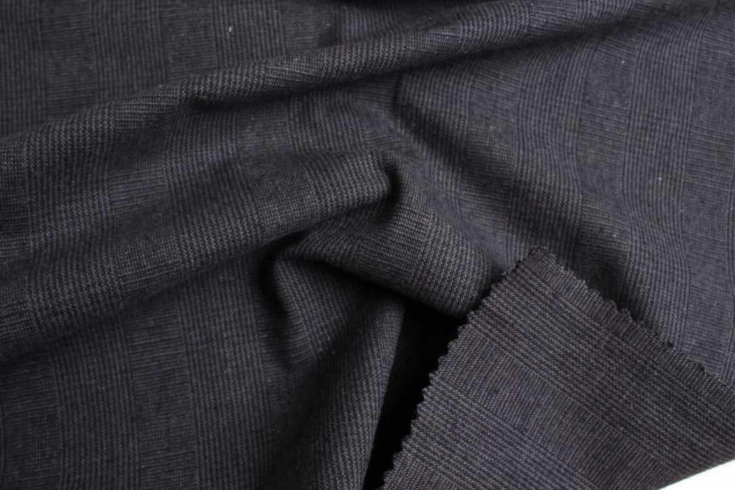 Cotton Linen Structured Prince of Wales Fabric – European Flax® – 5 Colors-Fabric-FabricSight