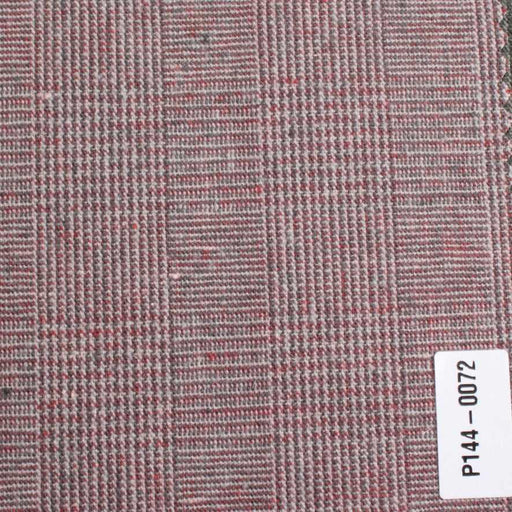 Cotton Linen Structured Prince of Wales Fabric – European Flax® – 5 Colors-Fabric-FabricSight