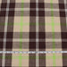 Cotton Linen Tartan Checks for Summer - Brown and Green-Fabric-FabricSight