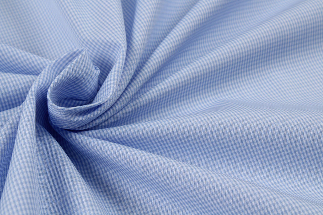 Cotton Micro - Vichy Poplin - 2 colors stock service-Fabric-FabricSight