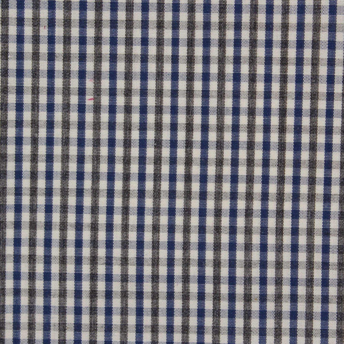 Cotton Micro Vichy Poplin for Shirts-Fabric-FabricSight