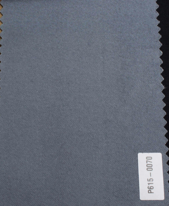 Cotton Moleskin Fabric - Heavy-Weight - Light Blue (Remnant)-Remnant-FabricSight