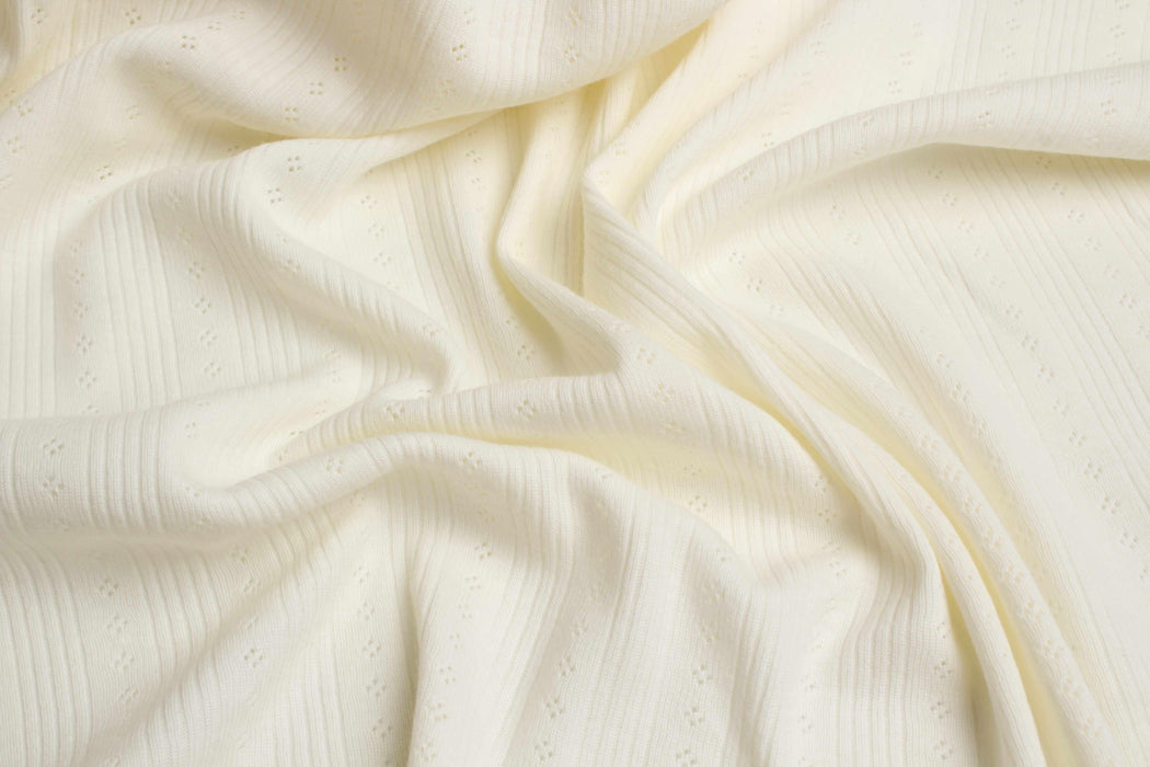 Cotton Pointoille Rib for Tops - 5 Colors Available-Fabric-FabricSight