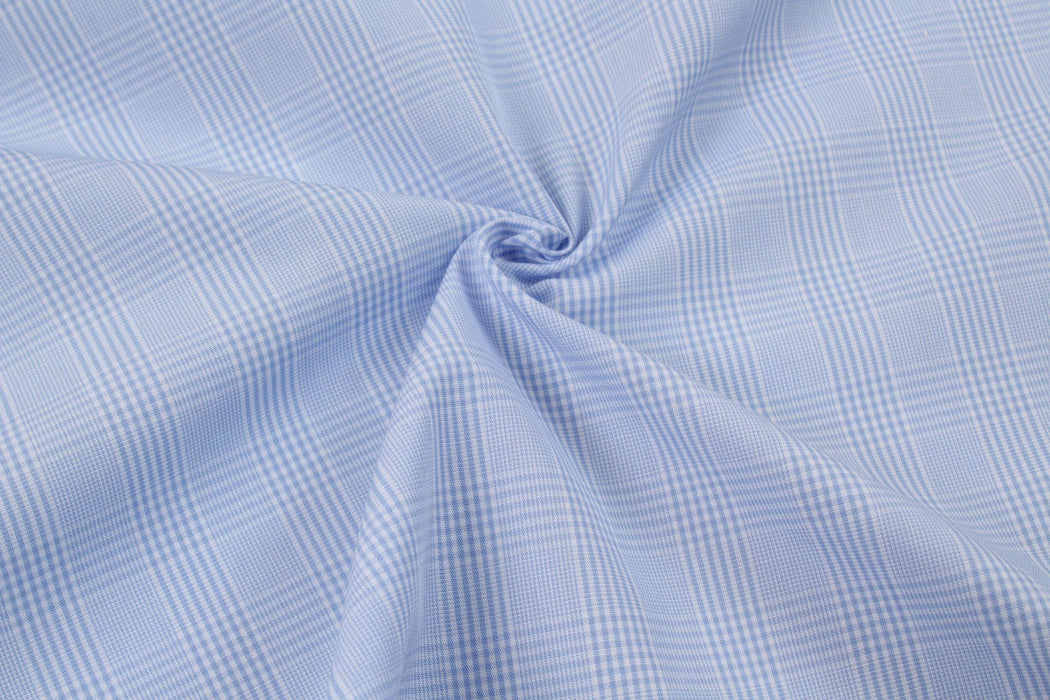 Cotton Prince of Wales Poplin - 2 colors stock service-Fabric-FabricSight