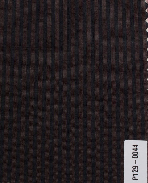swatch-Cotton Seersucker – Candy Stripes for Trousers-Fabric-FabricSight