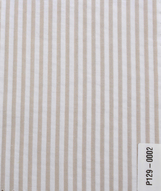 swatch-Cotton Seersucker – Candy Stripes for Trousers-Fabric-FabricSight