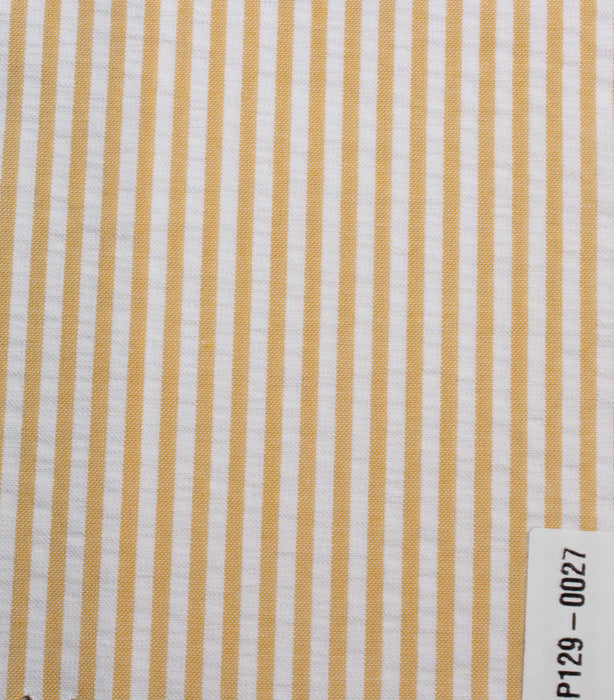 swatch-Cotton Seersucker – Candy Stripes for Trousers-Fabric-FabricSight