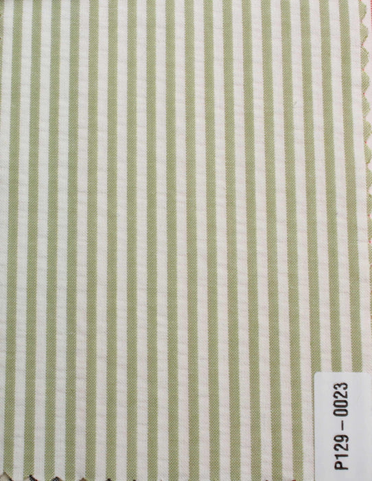 swatch-Cotton Seersucker – Candy Stripes for Trousers-Fabric-FabricSight