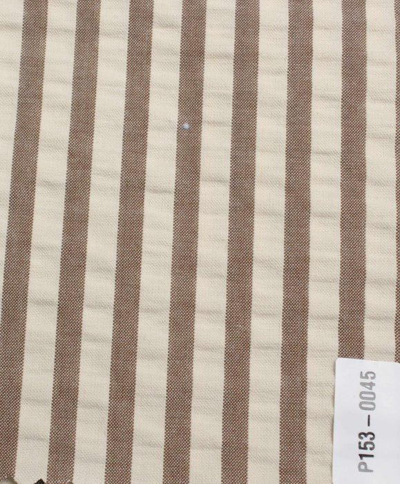 Cotton Seersucker – Regency Stripes for Trousers-Fabric-FabricSight