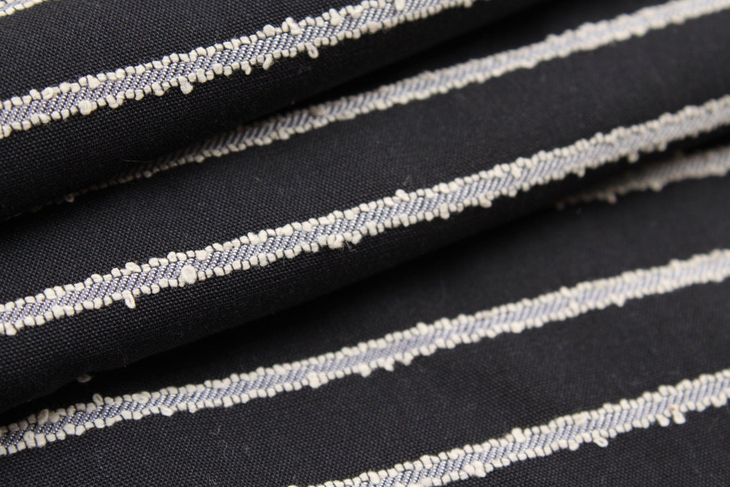 Cotton Shirting - Bicolor Stripes-Fabric-FabricSight