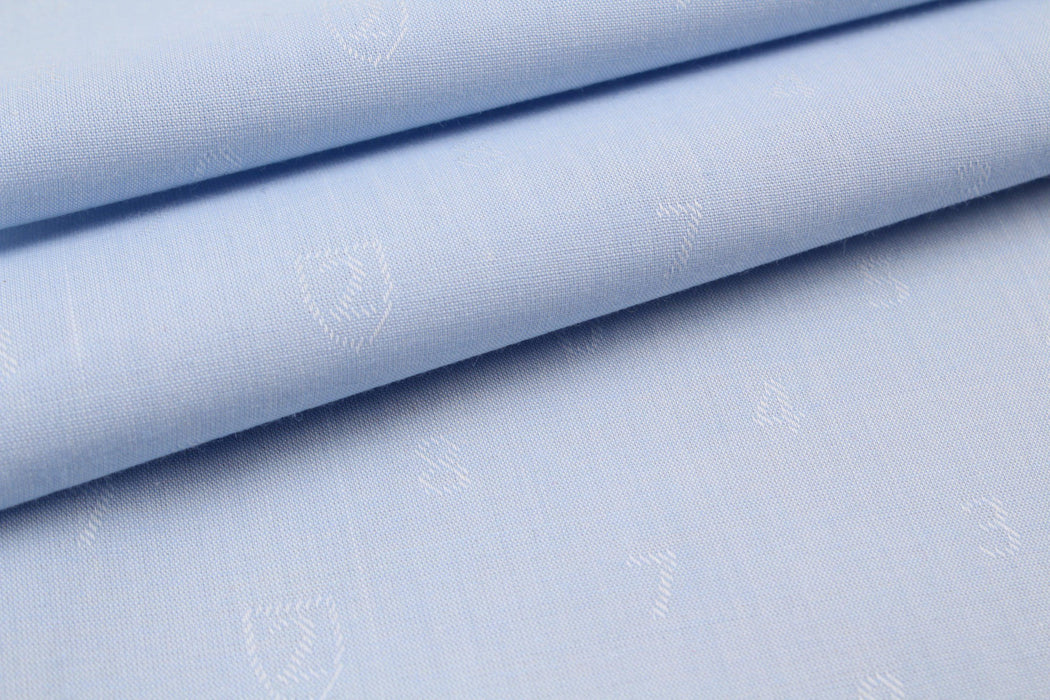 Cotton Shirting - Numbers Pattern-Fabric-FabricSight