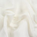 Cotton Silk Pleated Fabric - White-Fabric-FabricSight