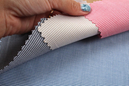 Cotton Stretch Houndstooth for Trousers-Fabric-FabricSight
