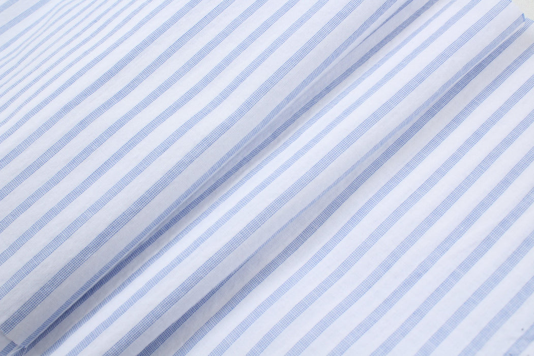 Cotton Stretch Seersucker - 6 Variants Stripes-Fabric-FabricSight
