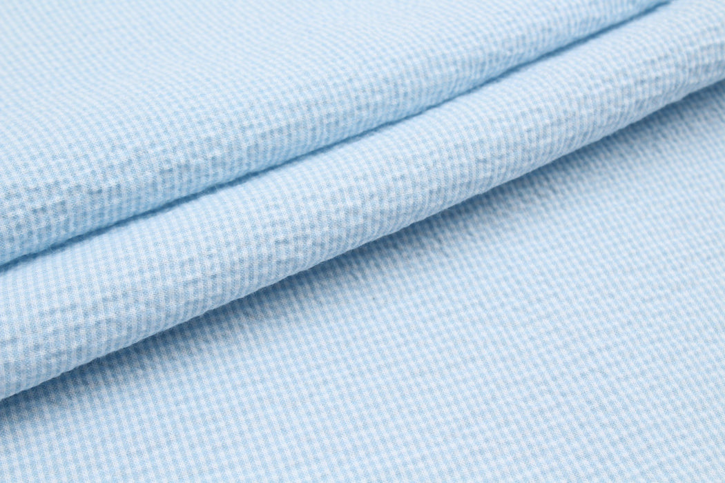 Cotton Stretch Seersucker-Fabric-FabricSight