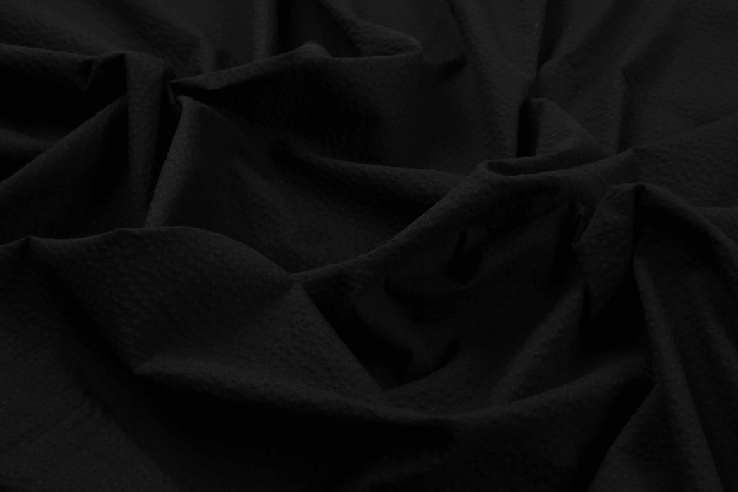Cotton Stretch Seersucker Fabric for Trousers and Jackets-Fabric-FabricSight