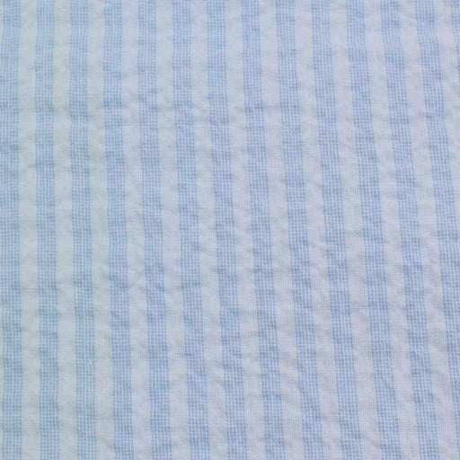 Cotton Stretch Seersucker - Stripes - 7 Colors Available-Fabric-FabricSight