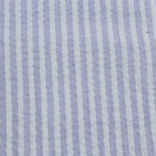 Cotton Stretch Seersucker - Stripes - 7 Colors Available-Fabric-FabricSight