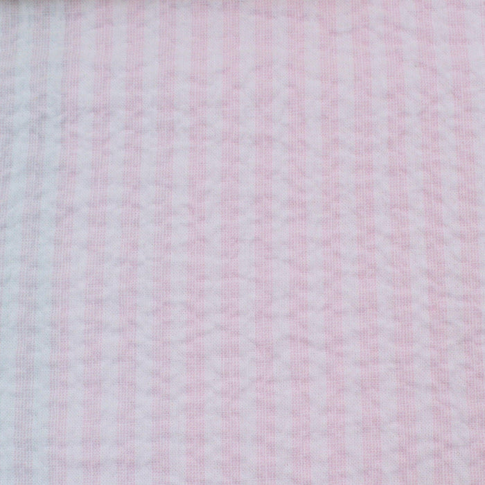 Cotton Stretch Seersucker - Stripes - 7 Colors Available-Fabric-FabricSight