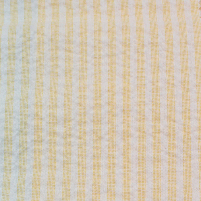 Cotton Stretch Seersucker - Stripes - 7 Colors Available-Fabric-FabricSight