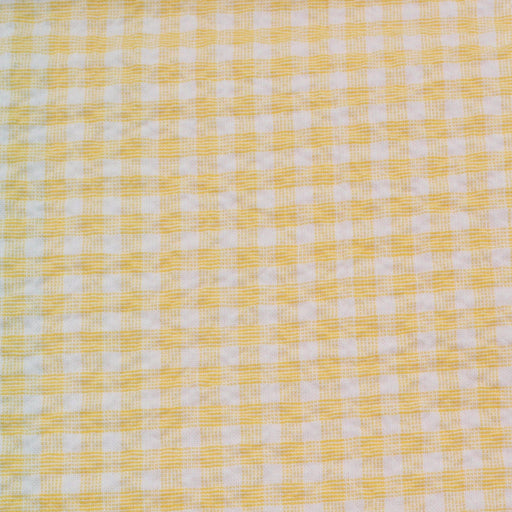 Cotton Stretch Seersucker - Vichy Checks - 6 Colors Available-Fabric-FabricSight