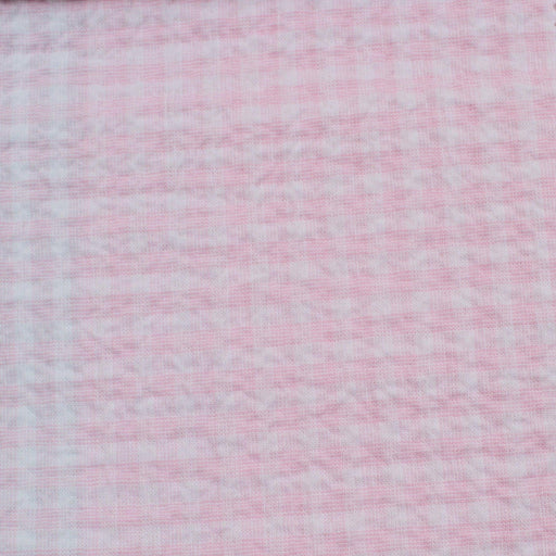 Cotton Stretch Seersucker - Vichy Checks - 6 Colors Available-Fabric-FabricSight