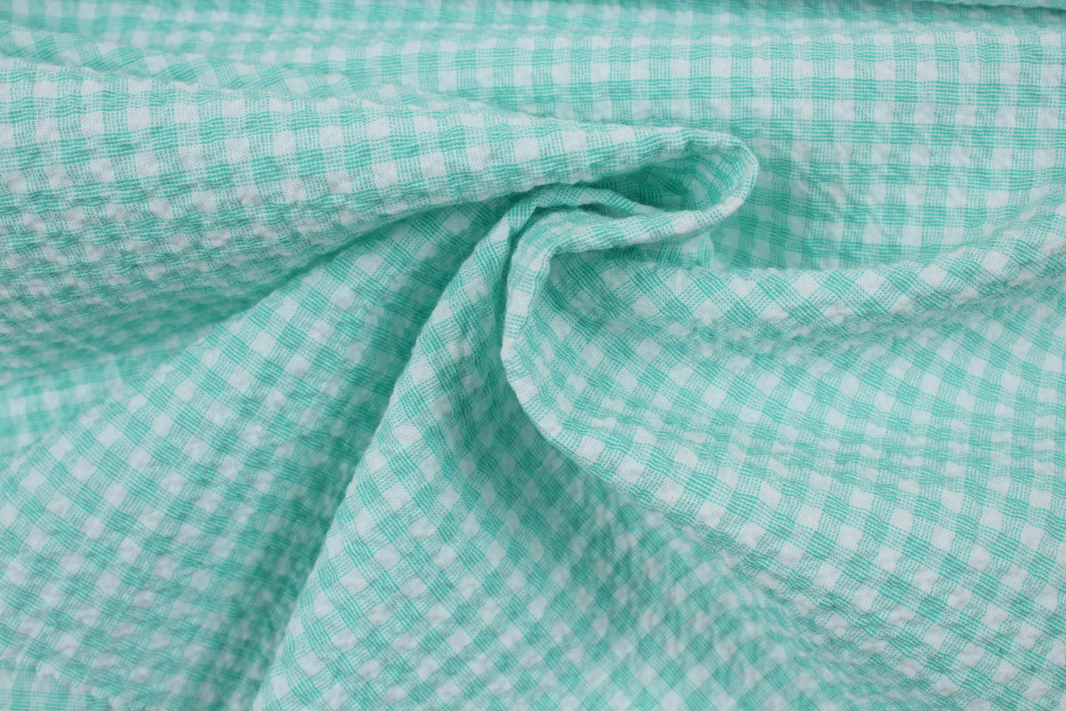 cotton-stretch-seersucker-checks-6-colors-buy-fabrics-online