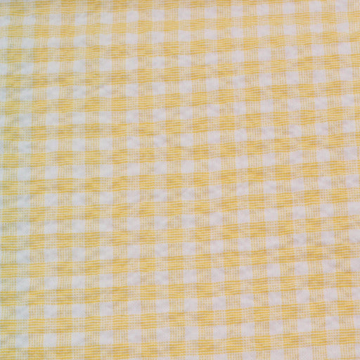 Cotton Stretch Seersucker - Vichy Checks - 6 Colors Available-Fabric-FabricSight