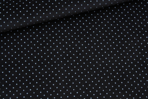 Cotton Stretch Woven Velvet - Dots Print-Fabric-FabricSight