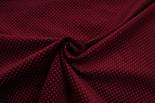 Cotton Stretch Woven Velvet - Dots Print-Fabric-FabricSight