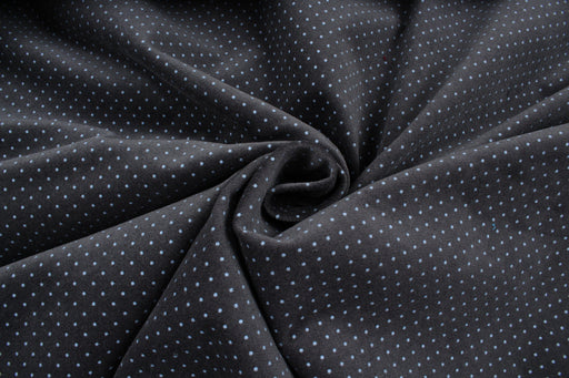 Cotton Stretch Woven Velvet - Dots Print-Fabric-FabricSight