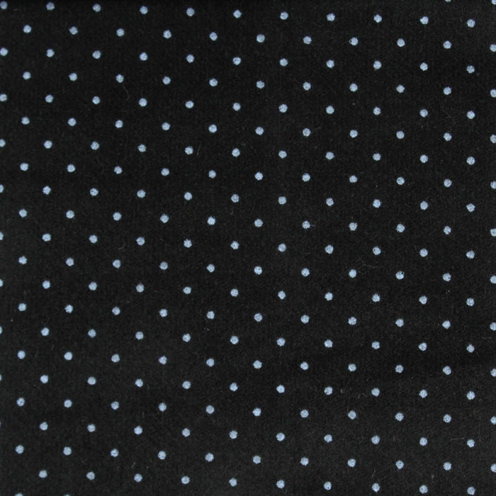 Cotton Stretch Woven Velvet - Dots Print-Fabric-FabricSight