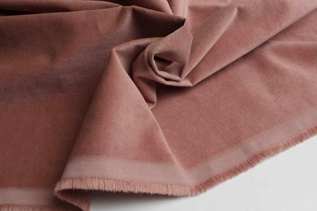Cotton Stretch Woven Velvet-Fabric-FabricSight