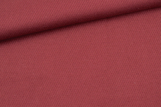 Cotton Viscose Double Twill - Burgundy-Fabric-FabricSight