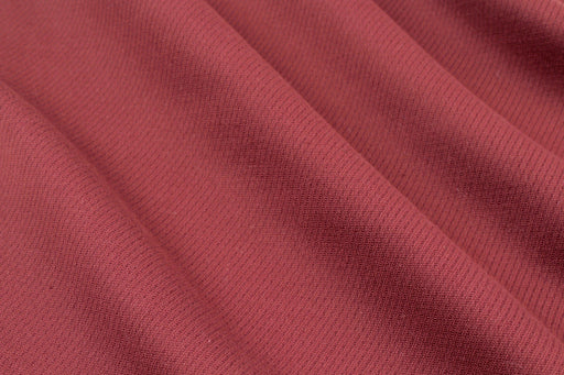 Cotton Viscose Double Twill - Burgundy-Fabric-FabricSight