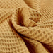 Cotton Waffle - 18 Colors Available - Beige-Roll-FabricSight