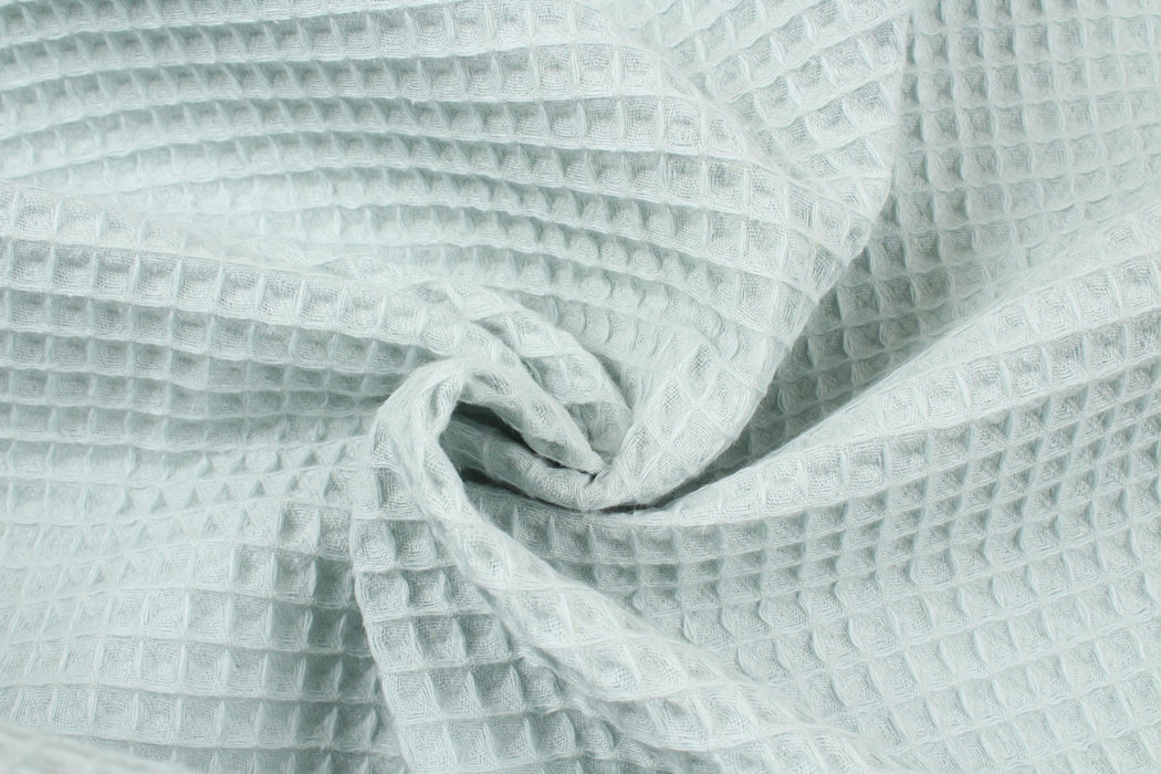 Cotton Waffle - 18 Colors Available - Beige-Roll-FabricSight