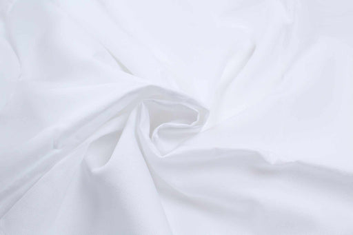 Cotton Woven Ottoman for Shirting - Optical White - Remnant-Remnant-FabricSight