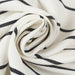 Cotton and Ecovero Viscose Twill for Bottoms and Jackets - Stripes-Fabric-FabricSight